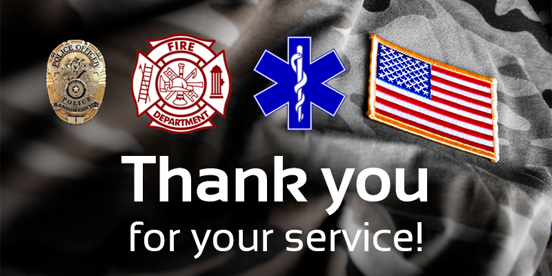 Thank you for your service